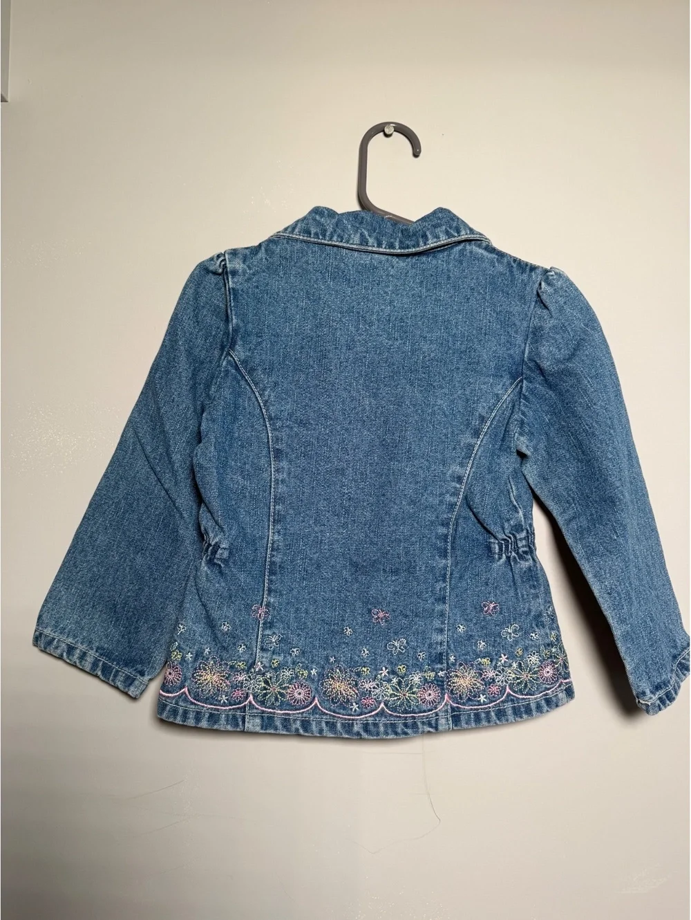 Y2K Faded Glory Girls Jean Jacket Size 3T